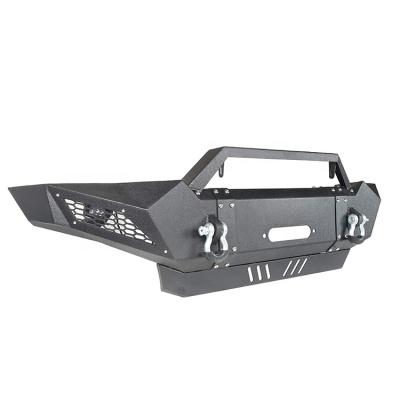 China Steel Textured Black Powder Coated Bull Bar Bumper For Tacoma for sale