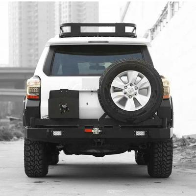 China Steel rear bumper with tire carrier for 4Runner 14-19 for sale