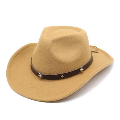 China Fashion Wholesale 2023 Hot Sale Classics Women And Men Gradient Felt Wide Brim Fedora Hats Factory Custom Cheap Fedora Hats And Bands for sale