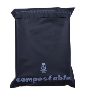 Chine Envoi non en plastique biodégradable compostable écologique d'annonces de Selfadhensive de fécule de maïs faite sur commande le poly met en sac avec le logo à vendre