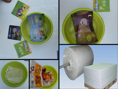 China Imprägniern Sie kein Wasserverschmutzungs-Steinpulver und HDPE Mineral-Papier erneuerte beständiges Produkt zu verkaufen