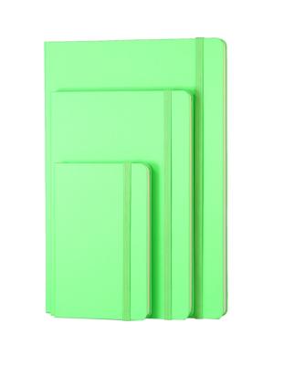 Cina Cool Fluorescent Leather Hardcover Stone Paper Notebooks A5 A6 A7 Size in vendita