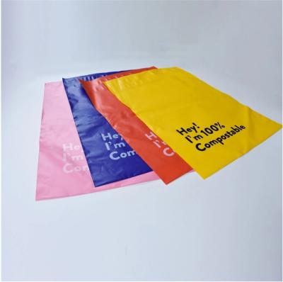 China Biodegradable Mailer Bag Compostable Poly Bags Gravure Printing For Garment zu verkaufen