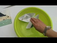 waterproof and tearresistant stone paper boat