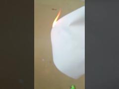 stone paper burn into powder