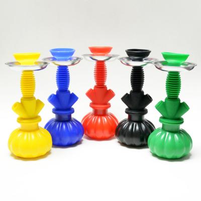 China Portable Cheap Plastic Hookah Tobacco Shisha Hookah Shisha Silicone Hookah Set for sale