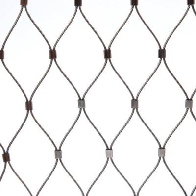 China Plain/Twill/Dutch Weave 7x7 7x19 High Strength Anti-Corrosion Stainless Steel Wire Mesh Fence With Best Price for sale