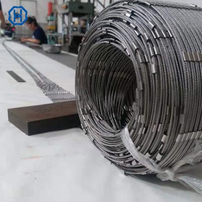 China Plain / Twill / Dutch weave ss316 different types bird screen mesh cover stainless steel flexible rope yarn for sale