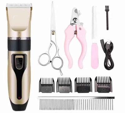 China USB Viable Professional Dog Hair Clippers for sale