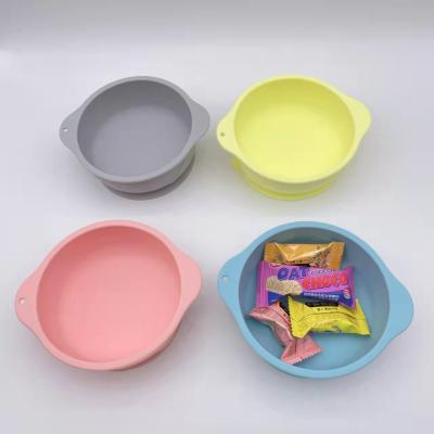 China Sustainable Environmentally Friendly Silica Gel For Children's Food Bowl for sale