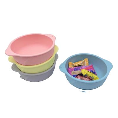 China Sustainable Food Grade Silicone Bowl For Kids To Eat, Drink Soup And Drink Universal Bowl Capacity Suitable for sale