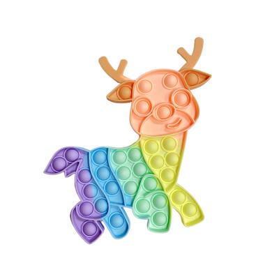 China Other Educational Toys Professional Design Size Depend On Shape Rainbow Colorful Stirring Person Toy Set Sensory For Kids for sale