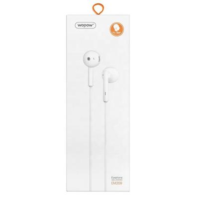 China new design WOPOW EM209 In-ear earphone in-ear for sale