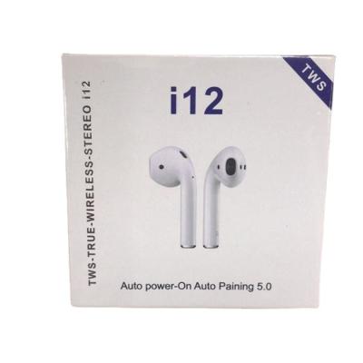 China I12 5.0 Mini True Inpods 12 In-ear Radio Touch Control Headset for sale