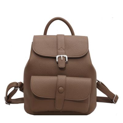 China 2023 New Fashion Here High Quality Daily Package Bag Wholesale Anti-theft PU Material Backpack For Girls School Bag for sale