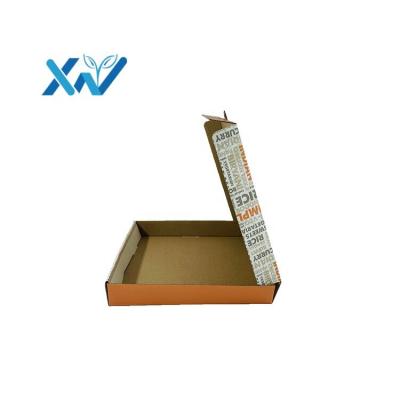 China Recycled Materials Wholesale Custom Logo Package Cardboard Boxes Printed Corrugated Paper Pizza Box for sale