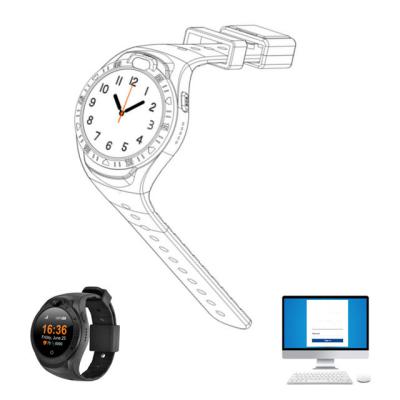 China 3G 2022 high-quality Real Time Tracking Gps Positioning Watch for Community for sale