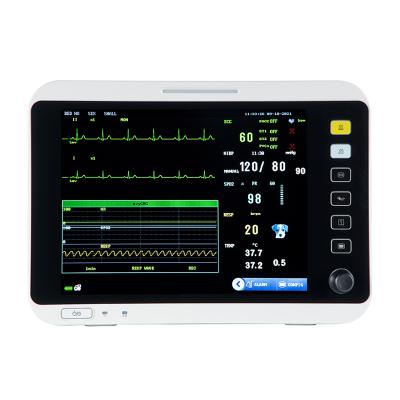 China Vital Signs patient monitor12.1 inch multi color tft touch acrylic animal use parameter monitor for veterinary clinic and zoo for sale