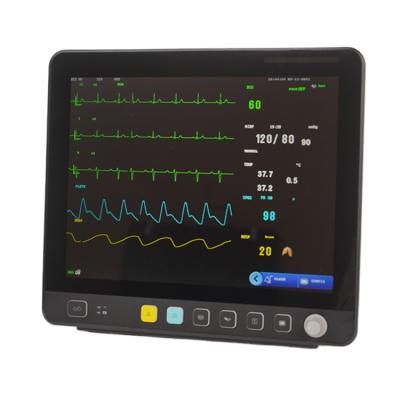 China Yonker Acrylic 15 Inch Multi Parameter ICU Patient Monitor Cardiac Monitor Price Central Control System Vital Signs for sale