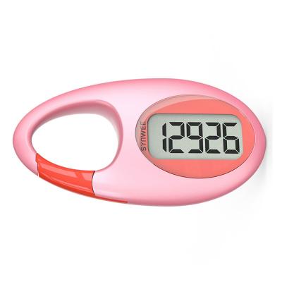 China Cheap LCD Pedometer Digital Hang Portable Sports Walking 3D Pedometers Steps Health Sport Equipment for sale