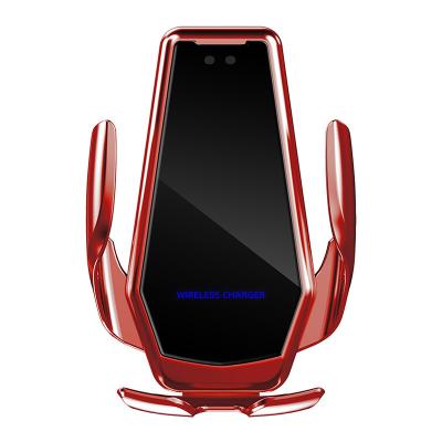 China Smart Sensor Automatic Clamping Car Wireless Charger Stand Air Outlet Multifunction Phone Holder Auto Magnetic Charging Bracket for sale