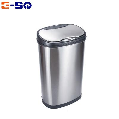 China Sustainable Contactless Smart Garbage Automatic Intelligent Waste Trash Recycle Trash Bin With Sensor for sale