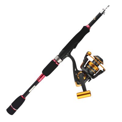 China Lightweight Fishing Rod Sets Combo 1.8m 2.1m 2.4m 2.7m Fishing Rod Reel for sale