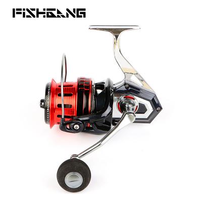 China LEFT HAND FISHGANG 10000 Big Game BB 4.1:1 17+1 Spinning Saltwater Fishing Reel Metal Surf Long Cast Fishing Reels From China for sale