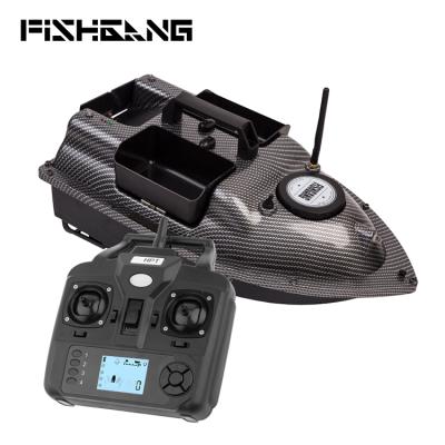 China 3 Hoppers FISHGANG Bait Boat 2kg Remote Control Feeding Delivery Loading 500m GPS Bait Boat RC Carp Boat for sale