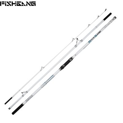 China FISHGANG 4.2M High Quality Carbon Surfcasting Fishing Rod 3sections Sea Fishing Rod for sale