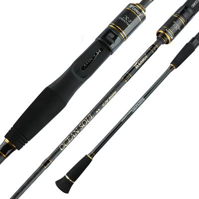 China FUJI Carbon Guides Fishing Rod / Spinning Fishing Rod Sea Fishing Lure High Carbon Slow Casting Rig for sale