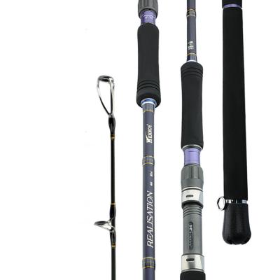 China Wholesale Trolling Spinning Fishing Rod Hot Sale Solid White Carbon Fiber Boat Rod Fishing Rod Carbon Fiber for sale