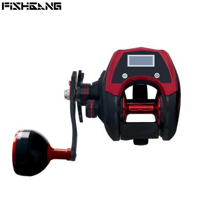 China Metal+carbon fiber FISHGANG fishing reel high speed radio ANG reel red black fishing casting spinning reel for sale