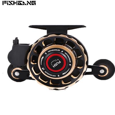 China Wholesale Metal FISHGANG CNC Magnetic Force Fishing Reel Raft Fishing Reels Pilot Fishing Reel for sale