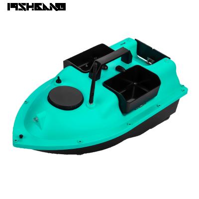 China 2021 ABS Plastic Hot Sale Bentley Blue RC Bait Boat 500m GPS 5200mh 12000mh Bait Boat for sale