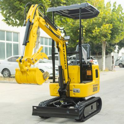 China Building Material Shops China Changlin Small wheel Excavator Hydraulic Excavator 1t Mini Excavator for wholesale for sale