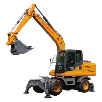 China Building Material Shops High quality excavator on wheels 14Ton 15Ton bucket wheel excavator for sale for sale