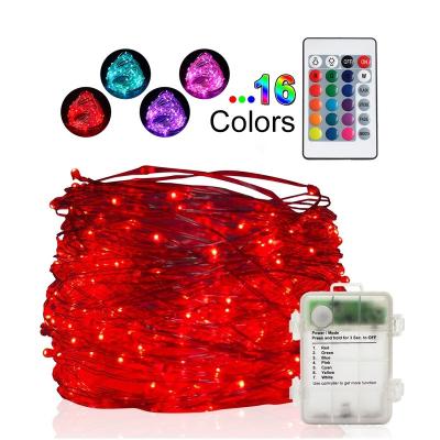 China Color Changing LED String Light 12V 5m/16ft For Christmas Birthday Party H& H-string for sale