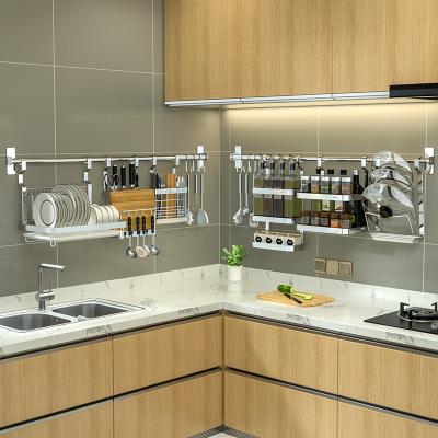 China Multi-Functional Sustainable Metal Kitchen Dish Storage Hardware Frame Kitchen Racks And Shelves for sale