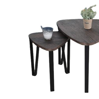 China (Others) Vintage Adjustable Night Tables For Home Bedroom Coffee Table Stacking End Side Tables for sale