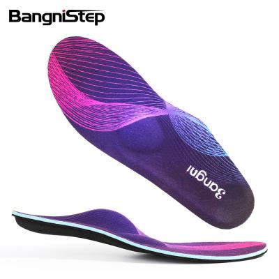 China High Arch 3ANGNI Orthotic Foot Support Function Breathable Flat Medical Foot Insert Orthotic Insole For Heel Pain for sale