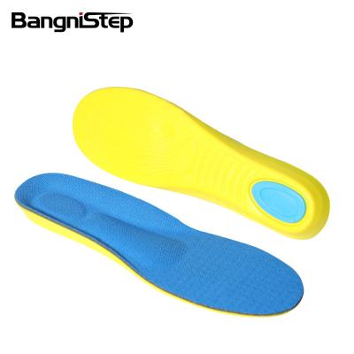 China Wholesale Best Breathable Fabric+Foam+PU+Gel Basketball Arch Supports Shoe Insoles Memory Foam PU For Sneakers for sale