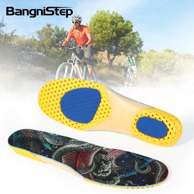 China Shock Absorption Bangnistep Sport Running EVA Insoles Non-slip Honeycomb Breathable EVA Insole for sale