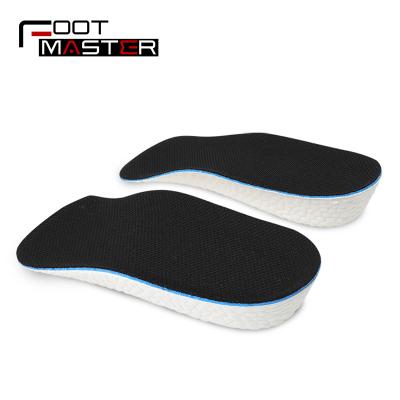 China Half Foot Fasciitis Massager Arch Support Breathable Invisible Invisible Height Increase Fabric+PU Foam+ EVA Bangnistep Adjustable Insoles for sale