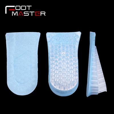 China GEL GEL back of heel pads to make you taller add size insoles for sale