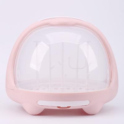 China Viable Promotional Baby Bottle Drying Rack Baby Milk Bottle Storage Box for sale