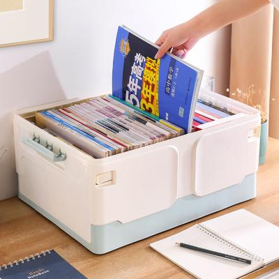 China Multifunctional High Quality Viable Foldable Clothes Organizer Foldable Home Cloths Storage Container Box for sale