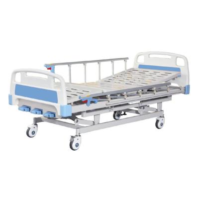 China YFC361L 3 Crank Hospital Bed Second Hand Children Medical Equipments Cheap Manual Used Hospital Bed for sale