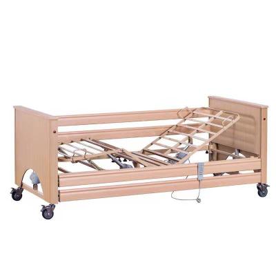 China Home Nursing Centers YFD5618K(VII) Five Function Reclaimed Wood Nursing Electric Bed for sale