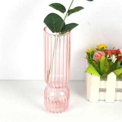 China Guarantee Modern Cube Quality Flower Vase Crystalglass Glass Vase Small for sale